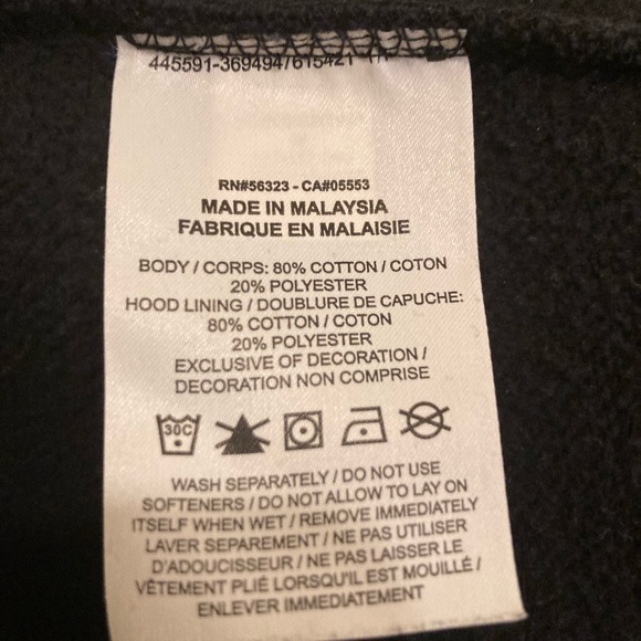 Embroided 'OG Black Toe' Jordan 1s Hoodie - Picture 10 of 10